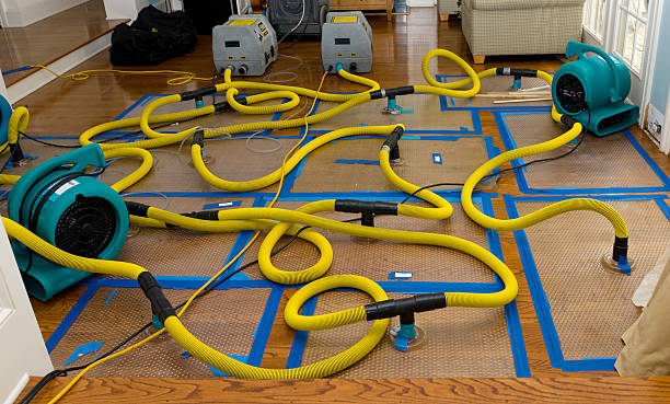 Professional Burst Pipe Water Damage technician working in Raisin City, CA